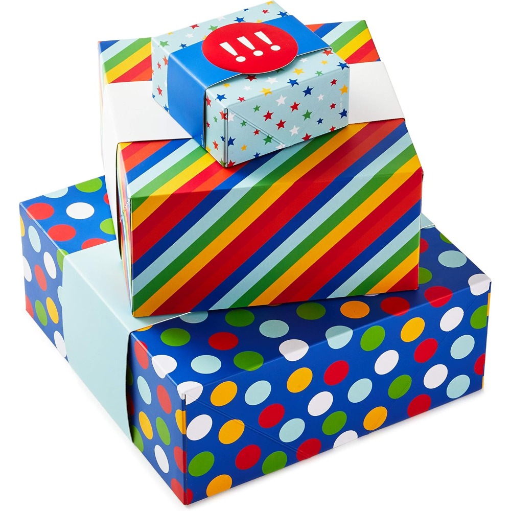 Wedding Packaging - Kolorowe Pudełka na Prezenty Różne Rozmiary