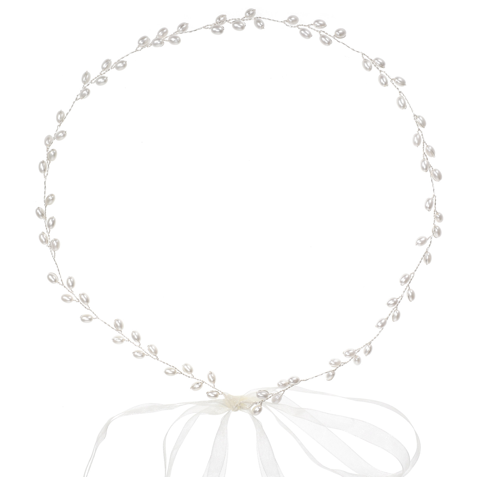 Bridal Sash Ribbon - Pasek do sukni ślubnej z perłami,