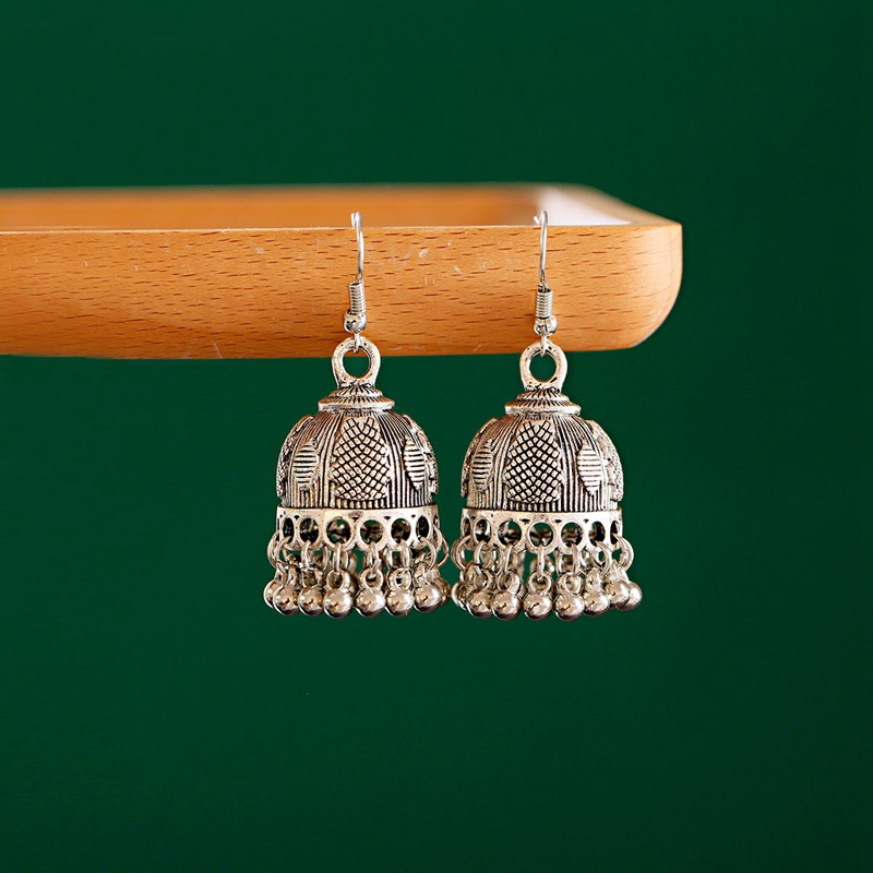 Indian Wedding Supply - Etniczne Retro kolor srebrny kwiat stop