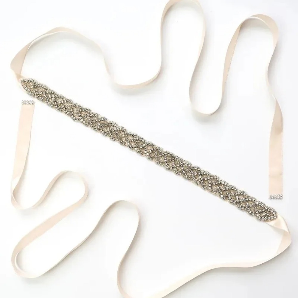 Bridal Sash Ribbon - Akcesoria do sukienek druhen dla kobiet,