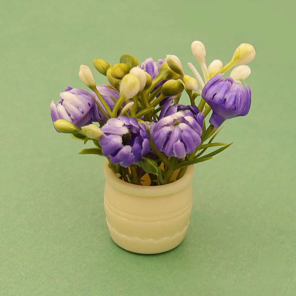 Flower Girl Basket - Miniaturowa symulacja wazonu do domku dla