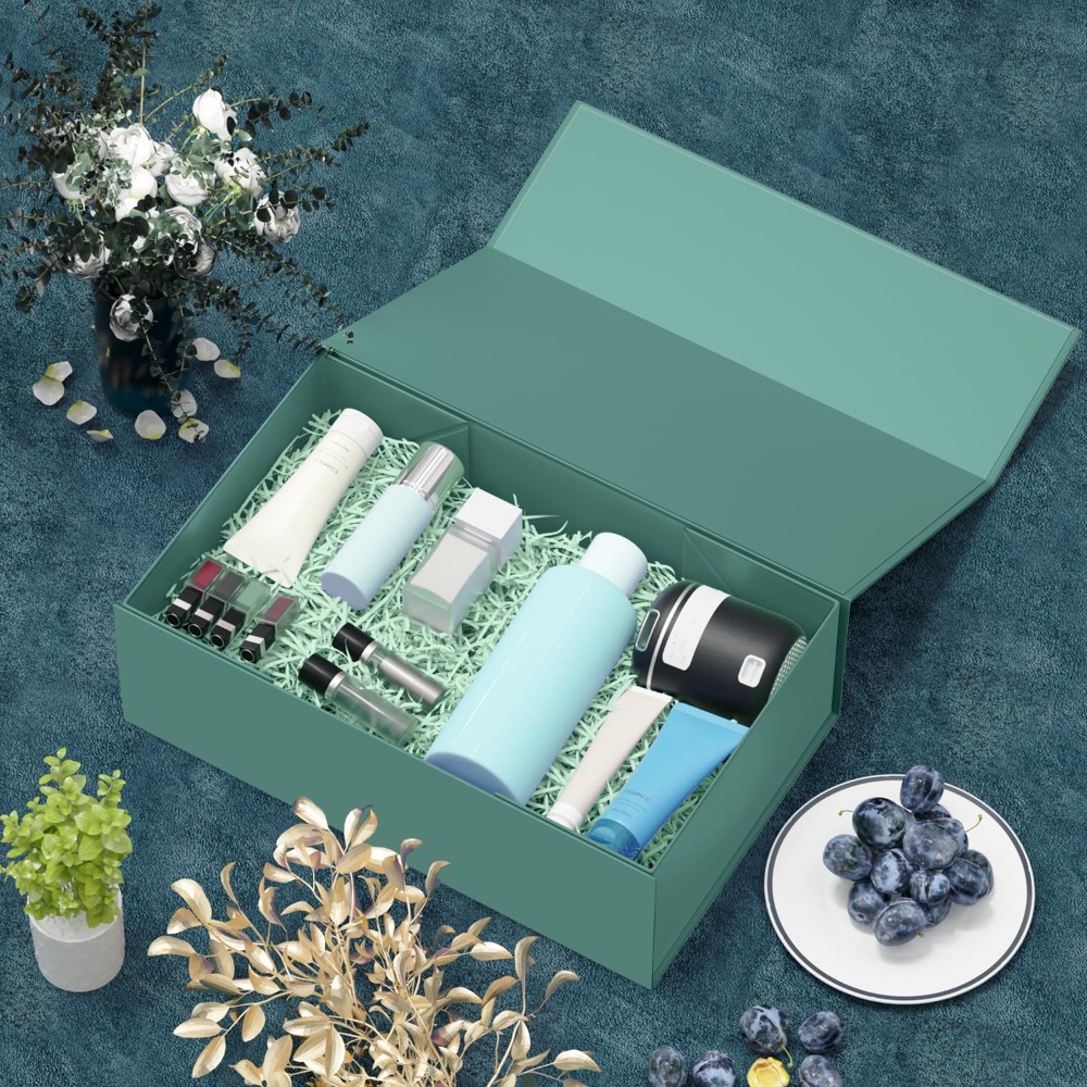 Zielone pudełko prezentowe z m – Wedding Packaging recenzja i cena