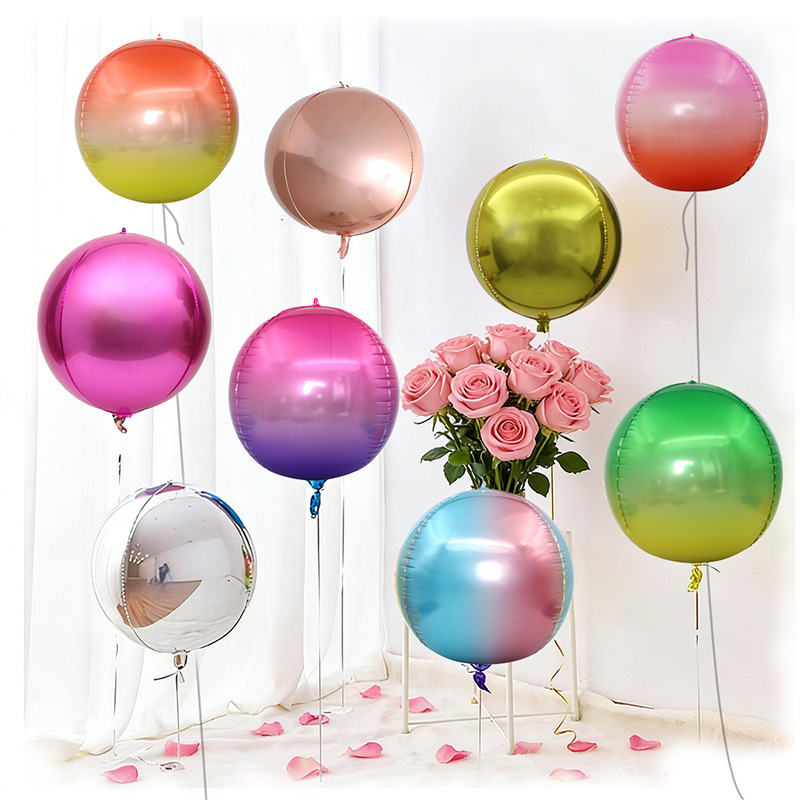 5 szt. balonów metalicznych 4D – Wedding/Event Supply Store recenzja i cena