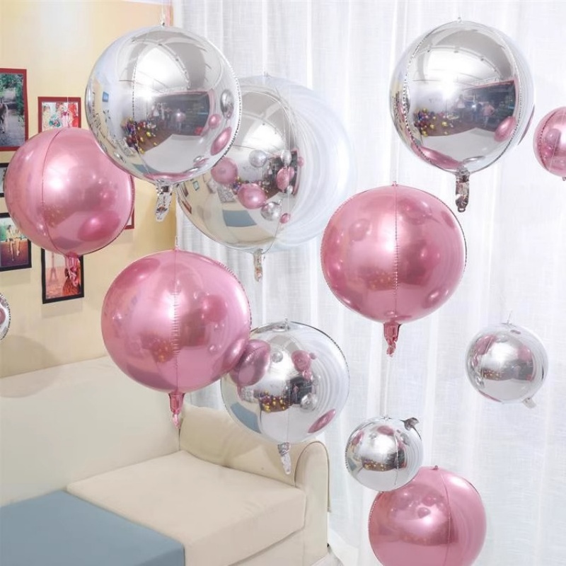 5 szt. balonów metalicznych 4D – Wedding/Event Supply Store recenzja i cena