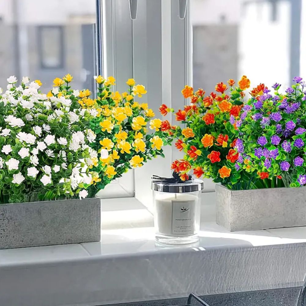 3/6 szt. Sztuczne rośliny kwia – Flower Girl Basket recenzja i cena