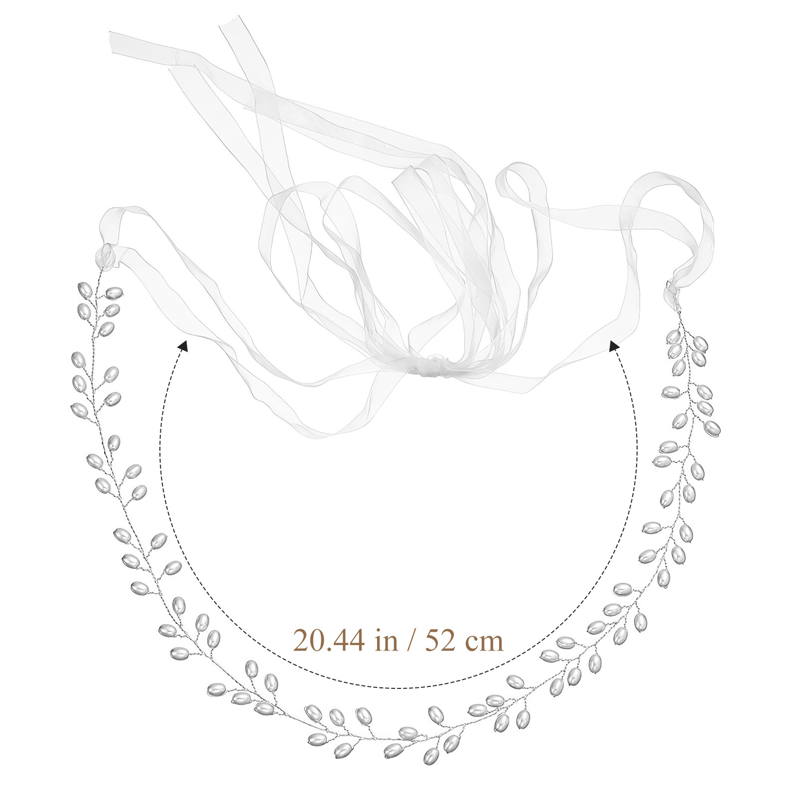 Pasek do sukni ślubnej z pereł – Bridal Sash Ribbon recenzja i cena