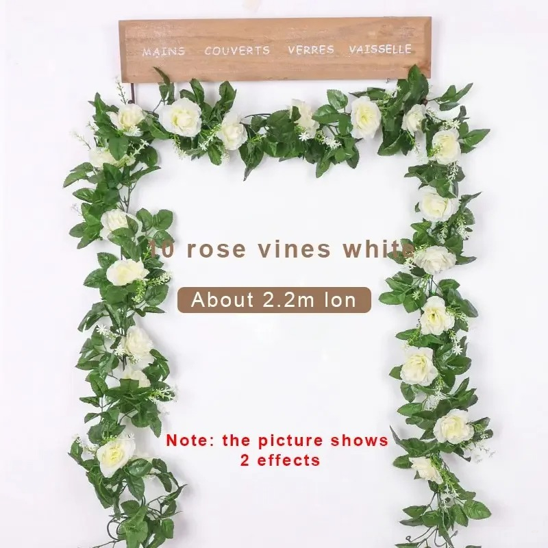 1 szt. 2,2 m Sztuczny Biały Kw – Wedding Arch Flower recenzja i cena