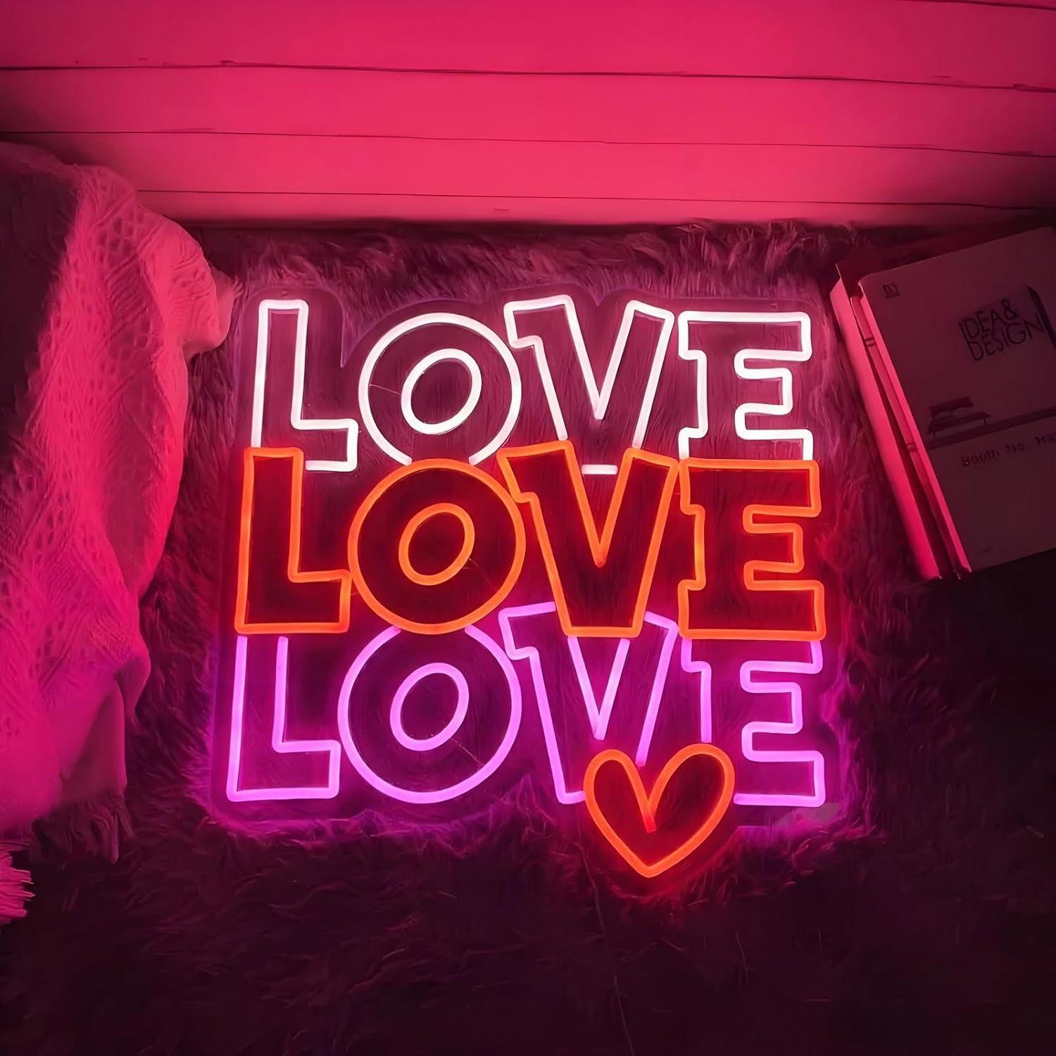 Neonowy znak miłosny, ściemnia – Wedding Shop recenzja i cena