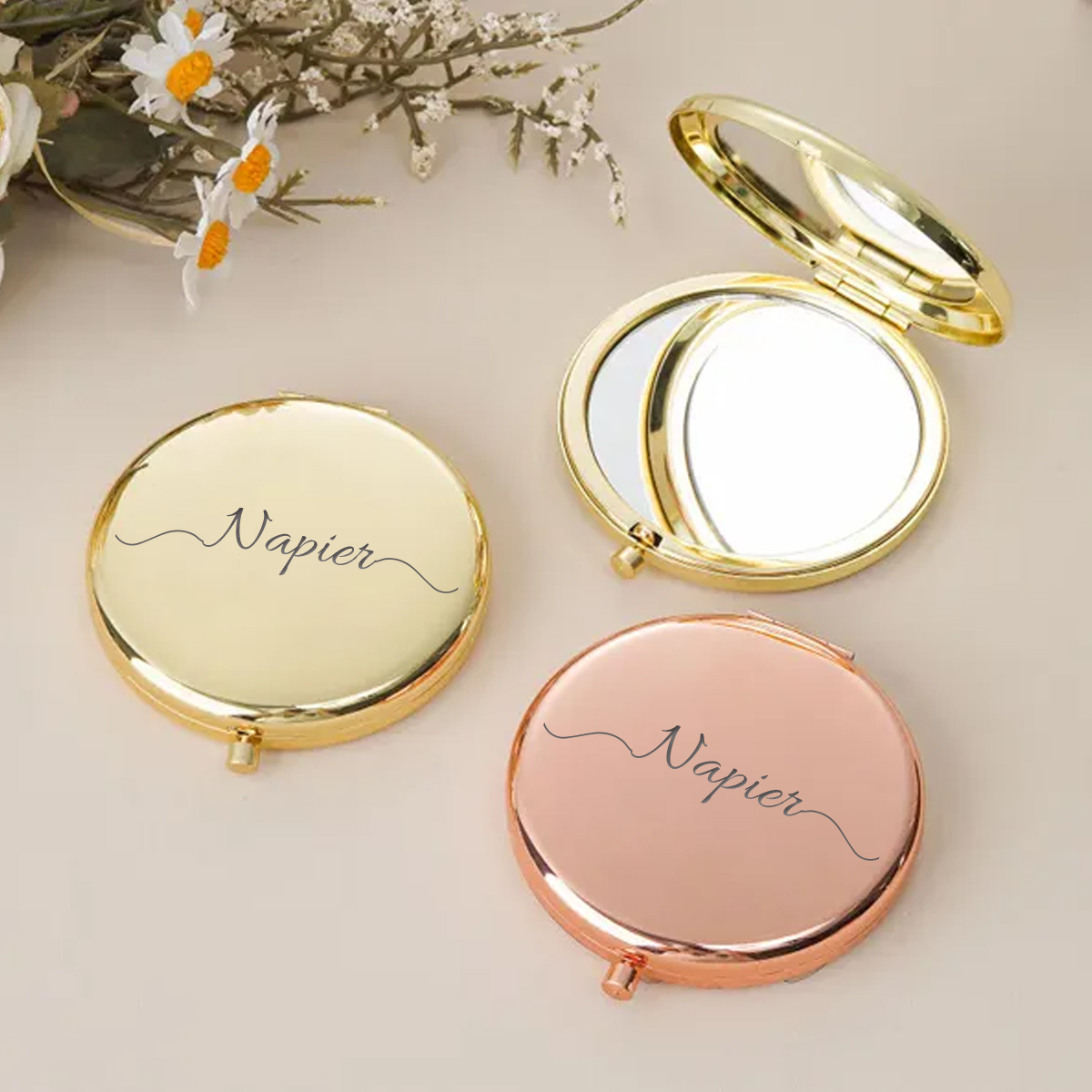 1 szt. Urocze lusterko kieszon – Wedding Souvenir recenzja i cena