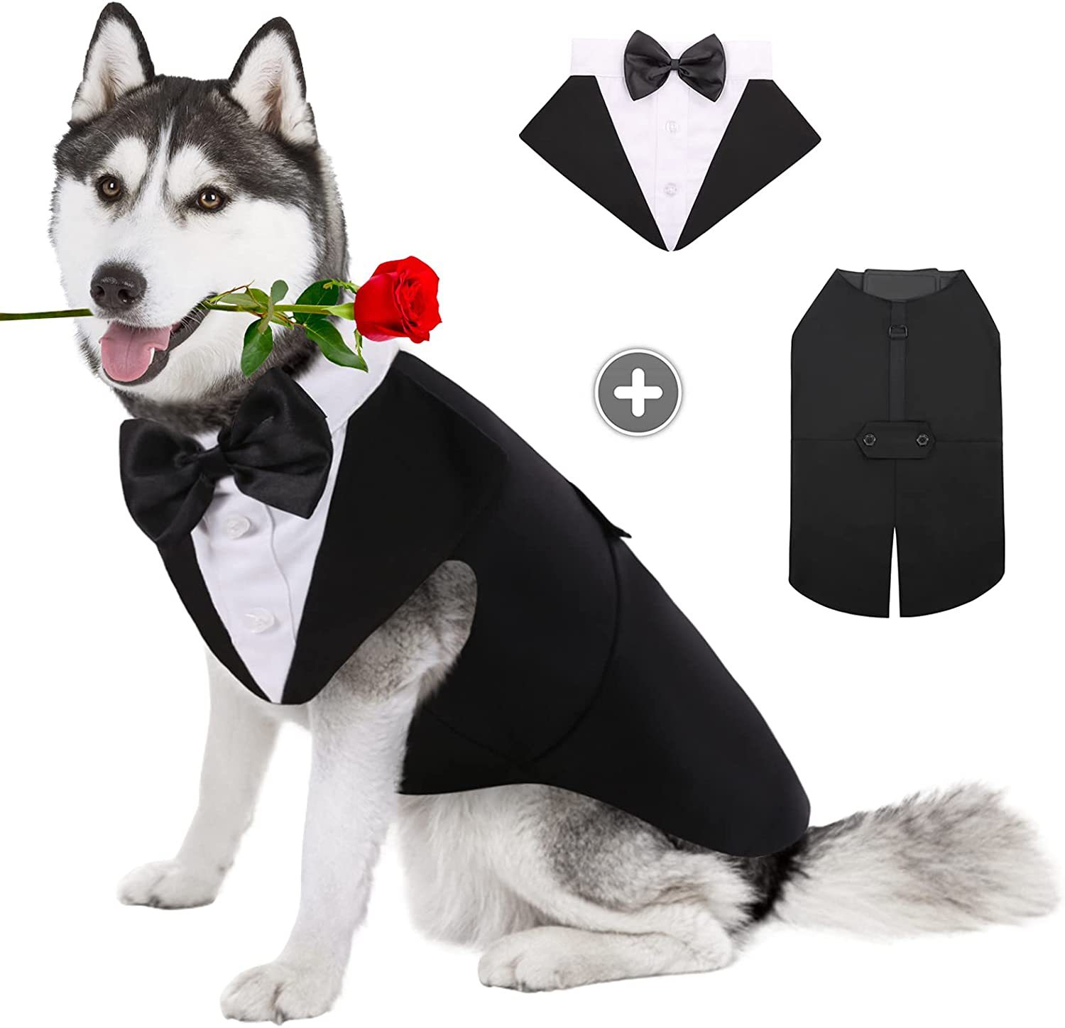 Pet Dog Clothes Fashion Party  – Suitsupply Wedding Tuxedo recenzja i cena