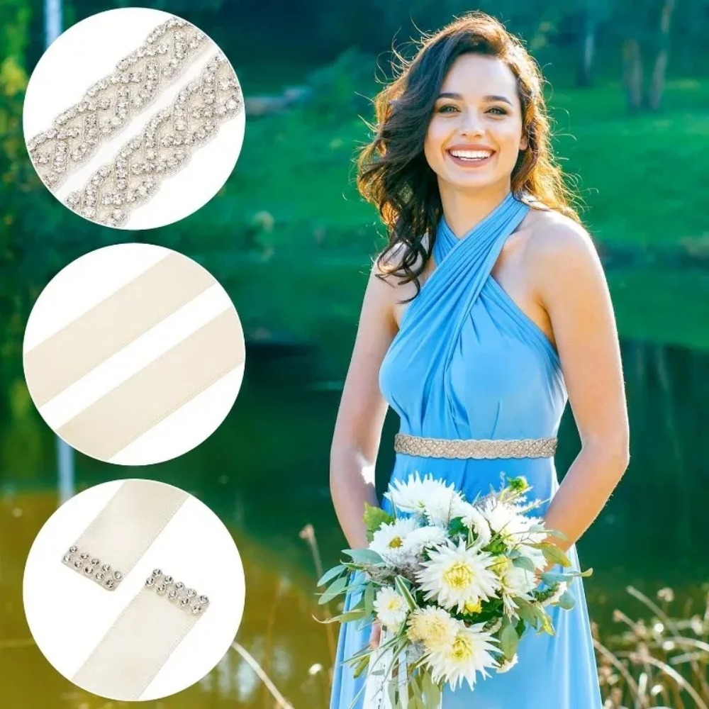 Akcesoria do sukienek druhen d – Bridal Sash Ribbon recenzja i cena
