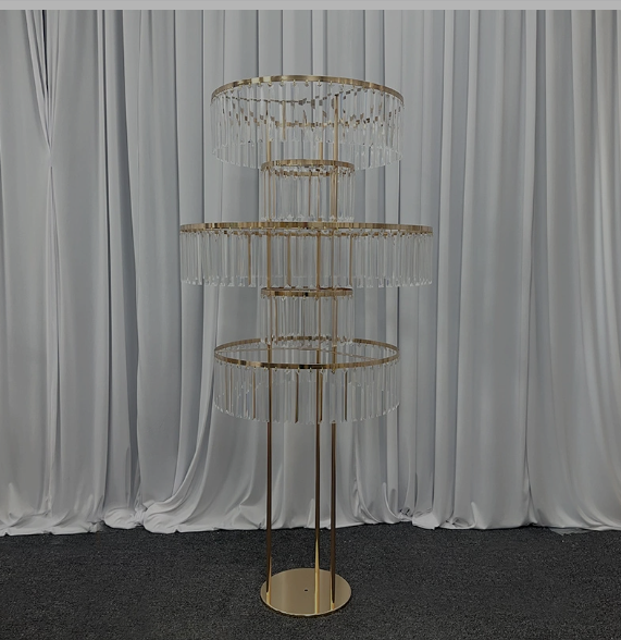 4 szt. Kryształowe stojaki na  – Wedding/Event Supply Store recenzja i cena