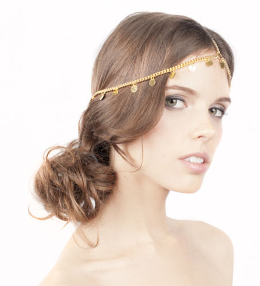 Etniczne Boho czoło głowy łańc – Indian Wedding Supply recenzja i cena