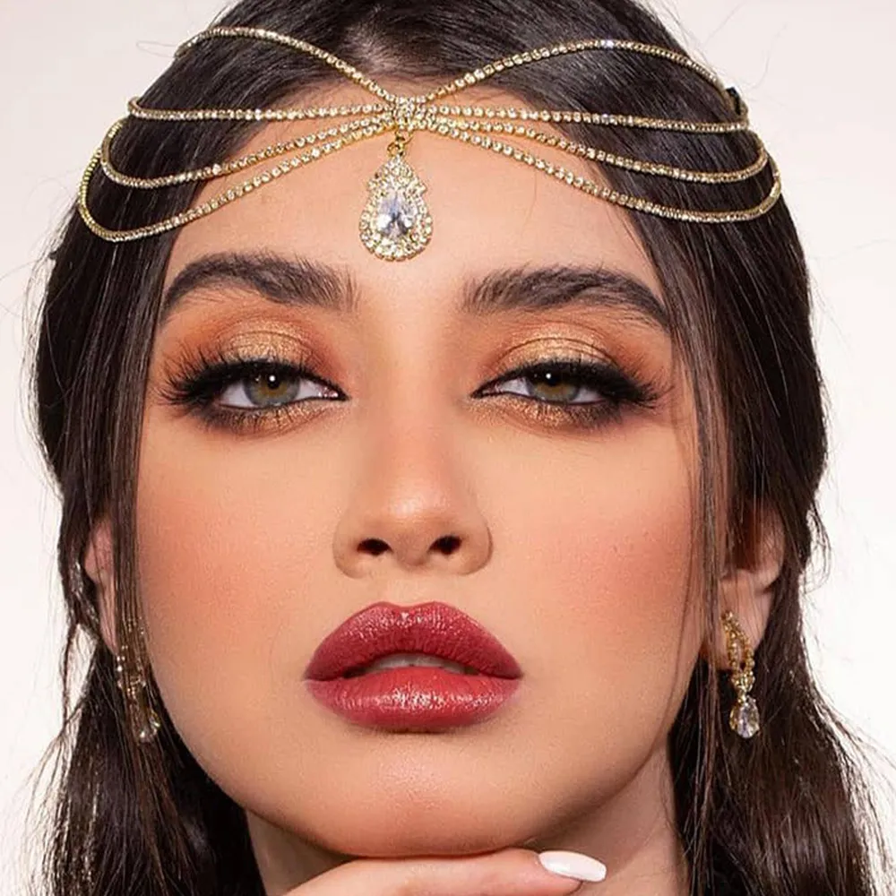 XSBODY Boho Bridal Rhinestone  – Indian Wedding Supply recenzja i cena