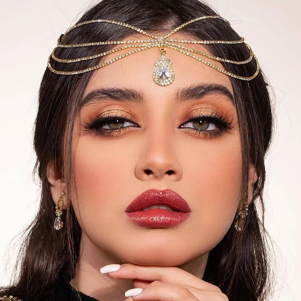 XSBODY Boho Bridal Rhinestone  – Indian Wedding Supply recenzja i cena